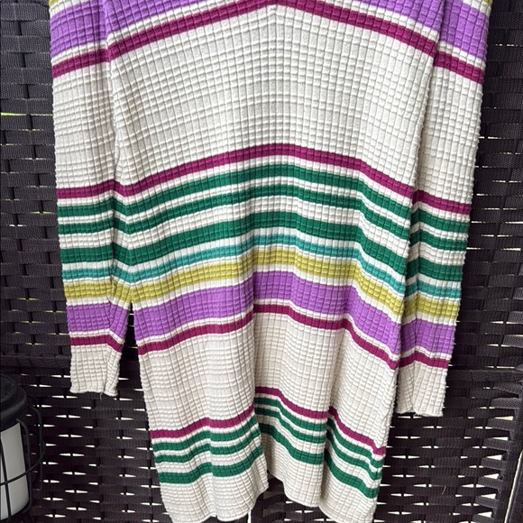 Free People Multicolor Striped Knit Dress - Picture 4 of 6